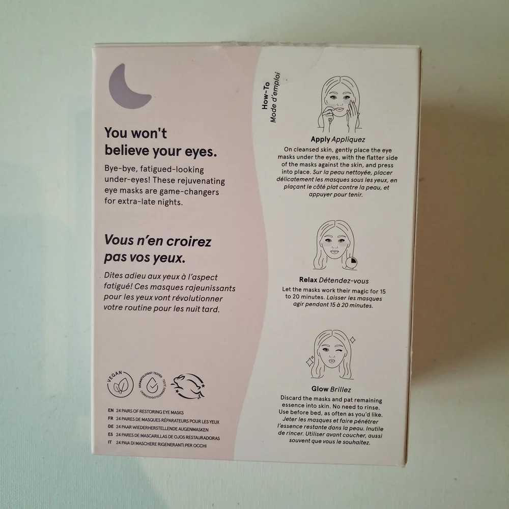 15 Grace & Stella Restoring Dark Circles Puffiness Eye Masks - Picture 2 of 6